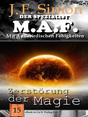 cover image of Zerstörung der Magie (Der Spezialist M.A.F.  15)
